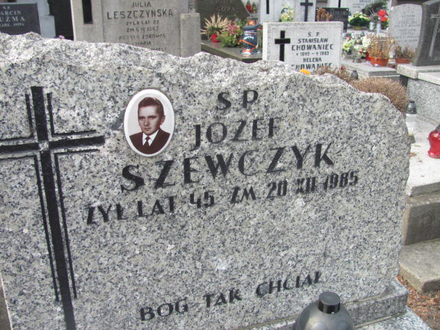 Józef Szewczyk 1940 Częstochowa Kule - Grobonet - Wyszukiwarka osób pochowanych