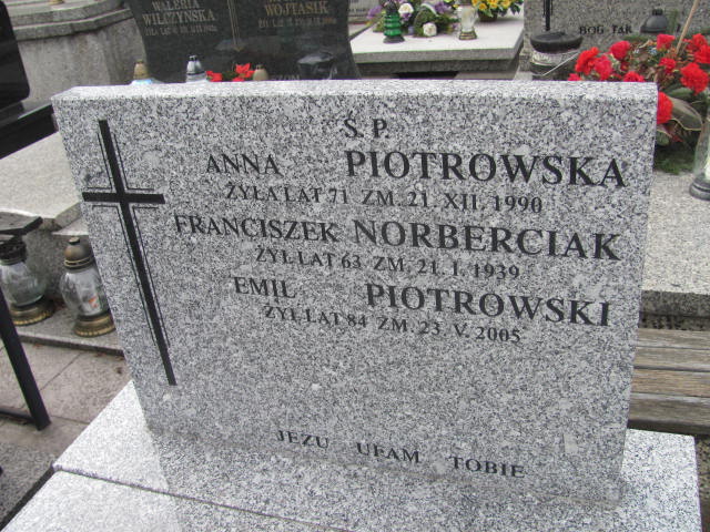 Anna Piotrowska Częstochowa Kule - Grobonet - Wyszukiwarka osób pochowanych