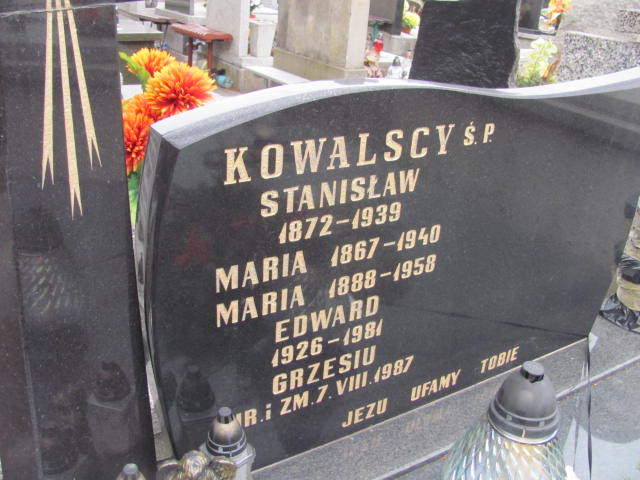 Michalina Kowalska 1932 Częstochowa Kule - Grobonet - Wyszukiwarka osób pochowanych