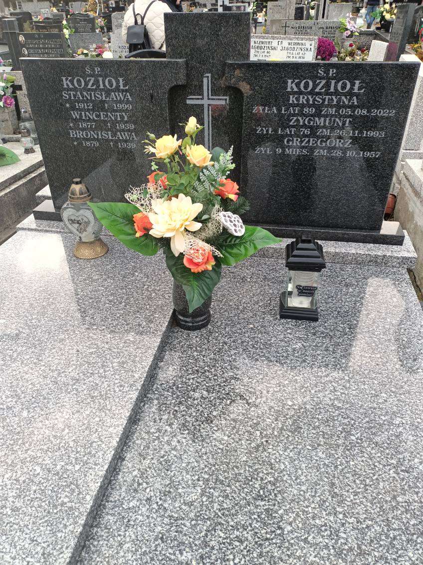 Krystyna Kozioł 1933 Częstochowa Kule - Grobonet - Wyszukiwarka osób pochowanych