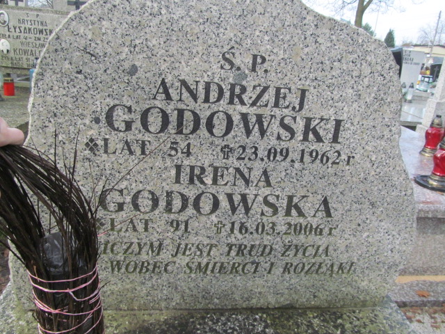 Maria Godowska - Antoniewicz 1947 Częstochowa Kule - Grobonet - Wyszukiwarka osób pochowanych