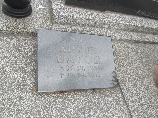 Artur Bator 1968 Częstochowa Kule - Grobonet - Wyszukiwarka osób pochowanych