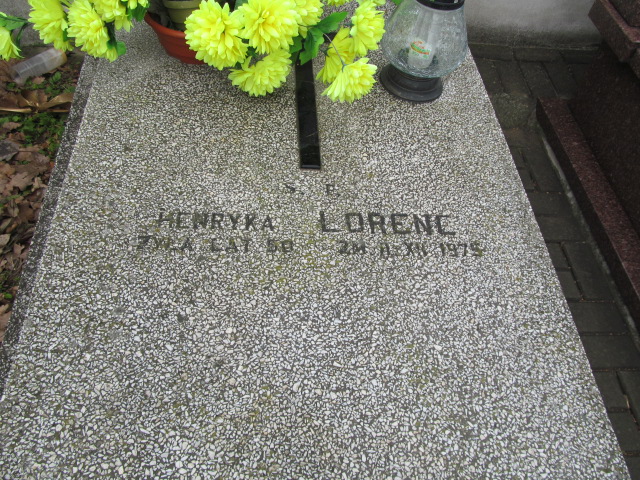 Henryka Lorenc Częstochowa Kule - Grobonet - Wyszukiwarka osób pochowanych