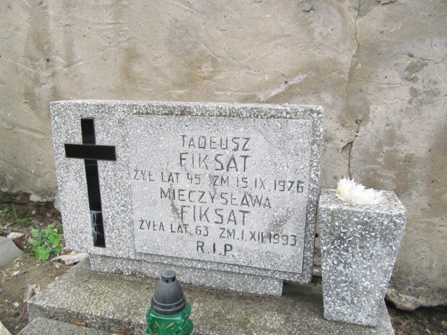 Mieczysława Fiksat Częstochowa Kule - Grobonet - Wyszukiwarka osób pochowanych