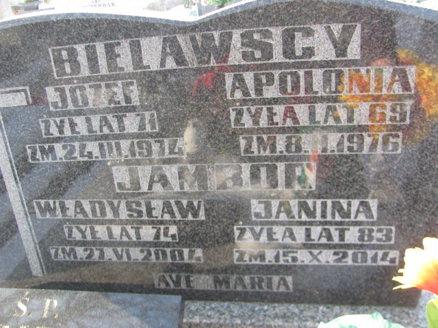 Mariusz Jambor Częstochowa Kule - Grobonet - Wyszukiwarka osób pochowanych