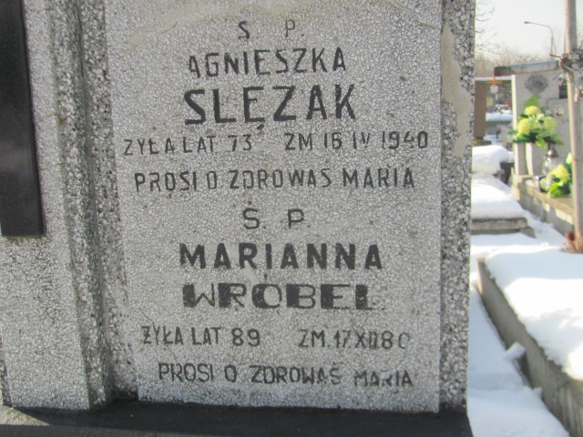 Marianna Wróbel Częstochowa Kule - Grobonet - Wyszukiwarka osób pochowanych