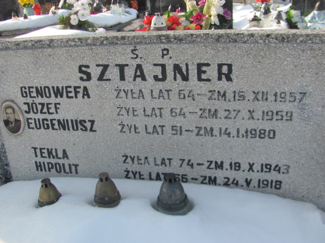 Genowefa Sztajner Częstochowa Kule - Grobonet - Wyszukiwarka osób pochowanych