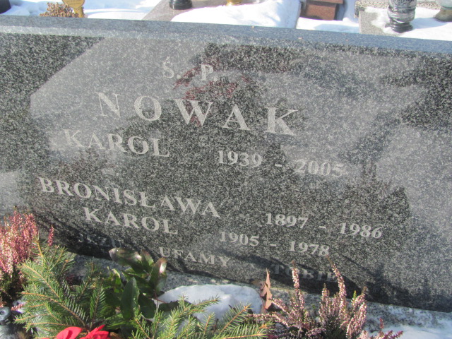 Karol Nowak 1904 Częstochowa Kule - Grobonet - Wyszukiwarka osób pochowanych