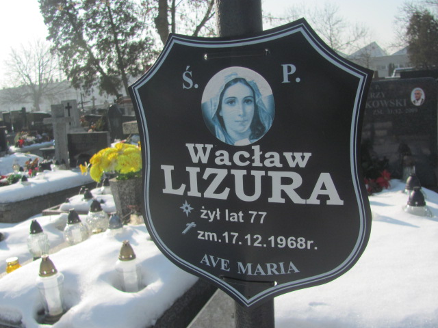 Wacław Lizura Częstochowa Kule - Grobonet - Wyszukiwarka osób pochowanych
