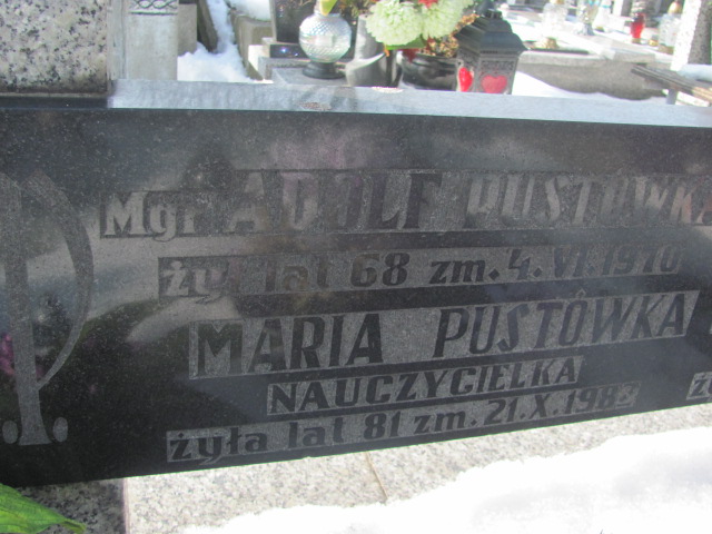 Janusz Pustówka Częstochowa Kule - Grobonet - Wyszukiwarka osób pochowanych