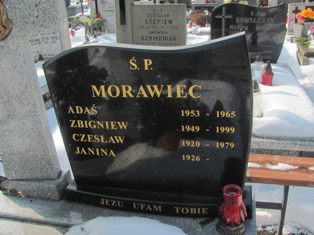 Adam Morawiec 1952 Częstochowa Kule - Grobonet - Wyszukiwarka osób pochowanych