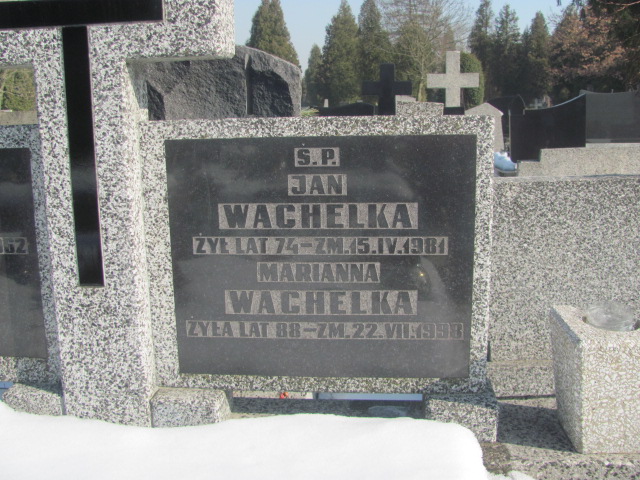 Jan Wachelka Częstochowa Kule - Grobonet - Wyszukiwarka osób pochowanych