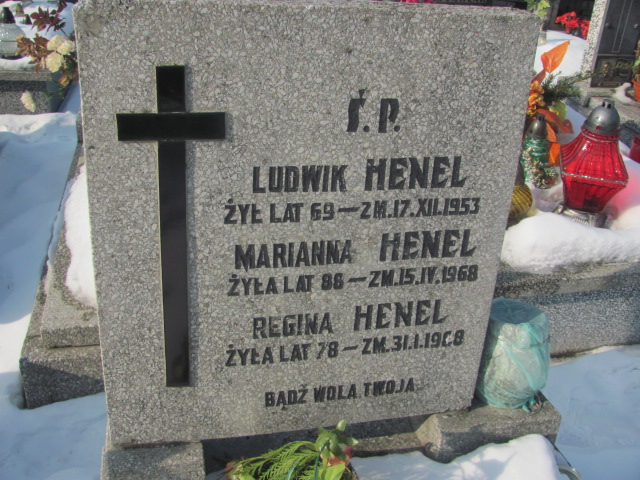 Ludwik Henel Częstochowa Kule - Grobonet - Wyszukiwarka osób pochowanych