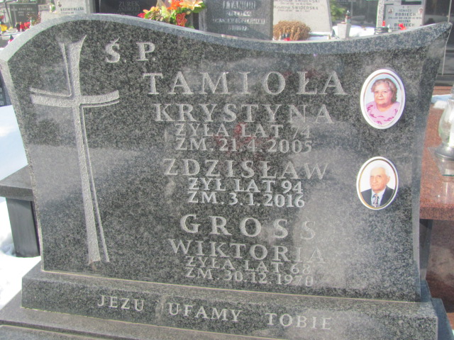 Zdzisław Tamioła Częstochowa Kule - Grobonet - Wyszukiwarka osób pochowanych