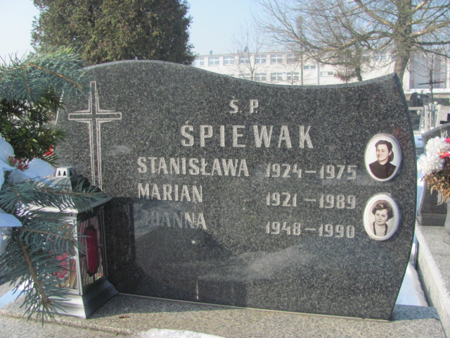 Joanna Śpiewak 1947 Częstochowa Kule - Grobonet - Wyszukiwarka osób pochowanych