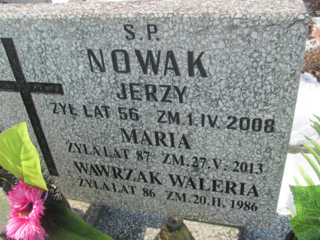 Jerzy Nowak Częstochowa Kule - Grobonet - Wyszukiwarka osób pochowanych