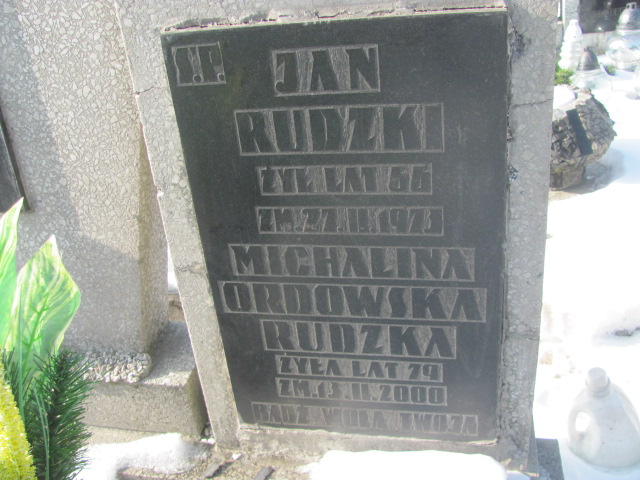 Jan Rudzki Częstochowa Kule - Grobonet - Wyszukiwarka osób pochowanych