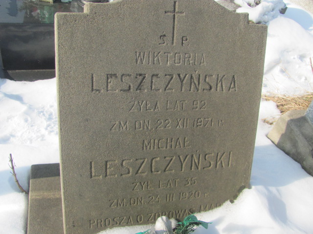 Wiktoria Leszczyńska Częstochowa Kule - Grobonet - Wyszukiwarka osób pochowanych