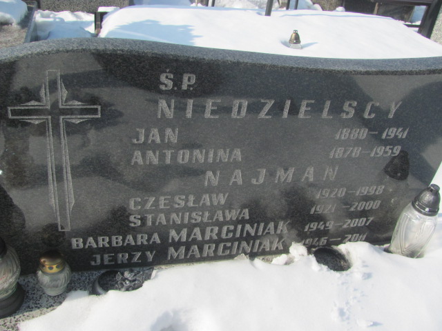 Stanisława Najman Częstochowa Kule - Grobonet - Wyszukiwarka osób pochowanych