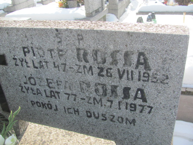 Piotr Rossa Częstochowa Kule - Grobonet - Wyszukiwarka osób pochowanych