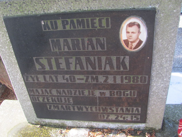 Marian Stefaniak Częstochowa Kule - Grobonet - Wyszukiwarka osób pochowanych