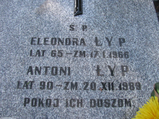 Antoni Łyp Częstochowa Kule - Grobonet - Wyszukiwarka osób pochowanych