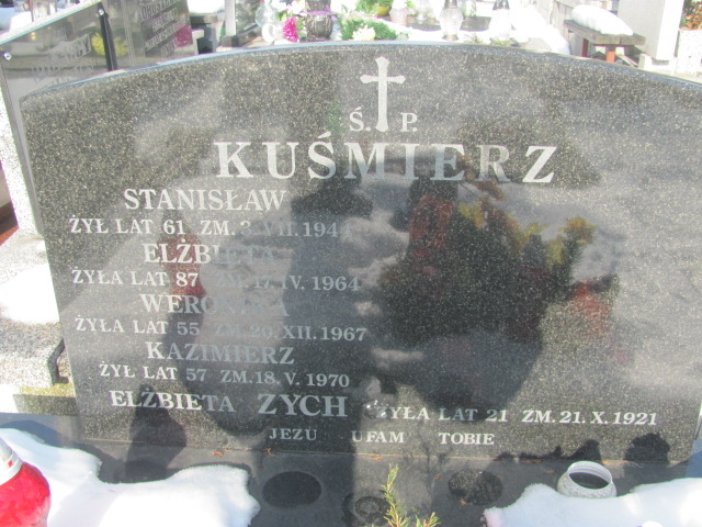 Weronika Kuśmierz Częstochowa Kule - Grobonet - Wyszukiwarka osób pochowanych