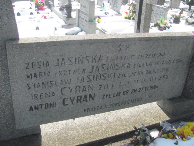 Antoni Cyran Częstochowa Kule - Grobonet - Wyszukiwarka osób pochowanych