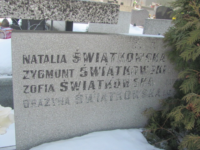 Grażyna Świątkowska Częstochowa Kule - Grobonet - Wyszukiwarka osób pochowanych