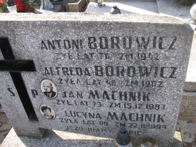 Jan Machnik Częstochowa Kule - Grobonet - Wyszukiwarka osób pochowanych