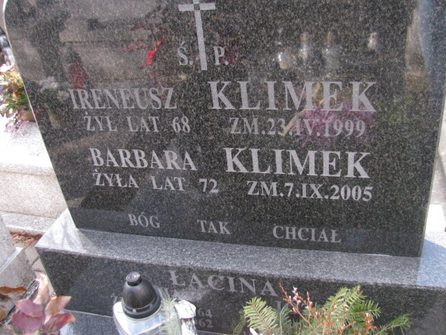 Józef Łacina Częstochowa Kule - Grobonet - Wyszukiwarka osób pochowanych