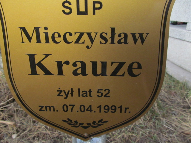 Mieczysław Krauze  Częstochowa Kule - Grobonet - Wyszukiwarka osób pochowanych