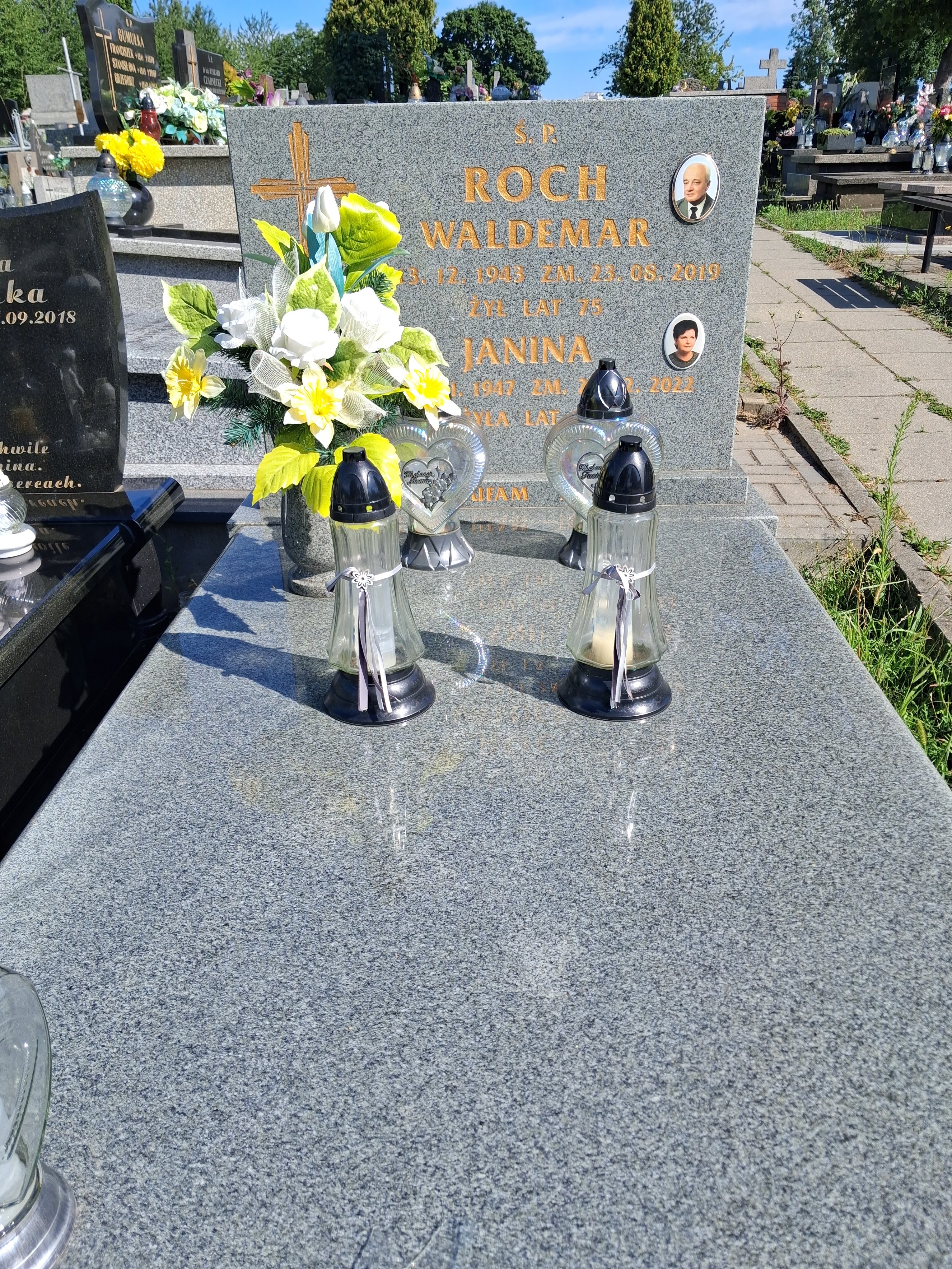 Janina Roch 1947 Częstochowa Kule - Grobonet - Wyszukiwarka osób pochowanych