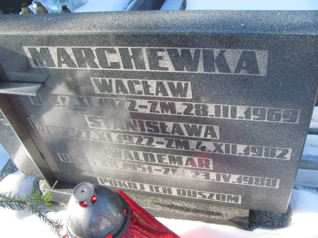 Waldemar Marchewka 1951 Częstochowa Kule - Grobonet - Wyszukiwarka osób pochowanych
