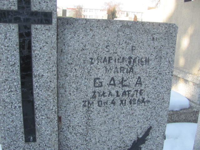 Maria Gała Częstochowa Kule - Grobonet - Wyszukiwarka osób pochowanych