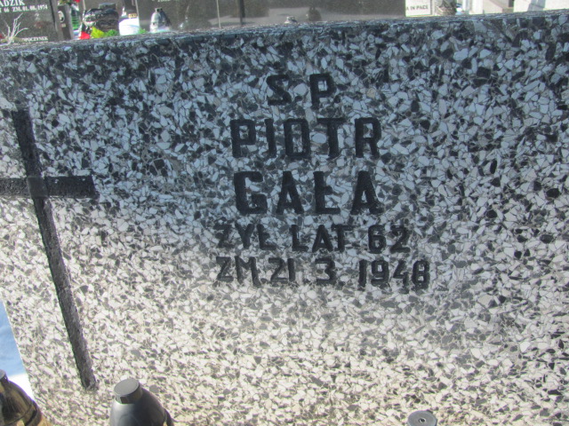 Piotr Gała 1886 Częstochowa Kule - Grobonet - Wyszukiwarka osób pochowanych