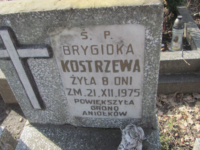 Brygida Kostrzewa Częstochowa Kule - Grobonet - Wyszukiwarka osób pochowanych