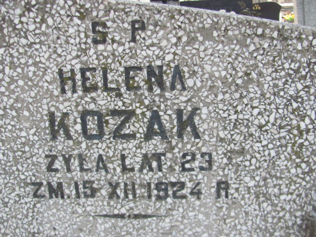 Helena Kozak Częstochowa Kule - Grobonet - Wyszukiwarka osób pochowanych