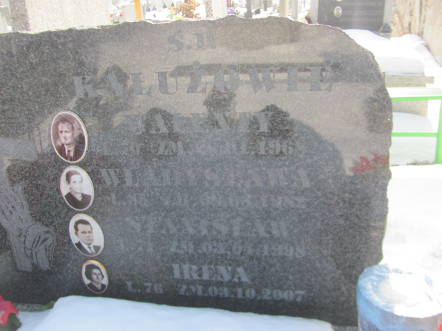 Irena Kałuża  Częstochowa Kule - Grobonet - Wyszukiwarka osób pochowanych