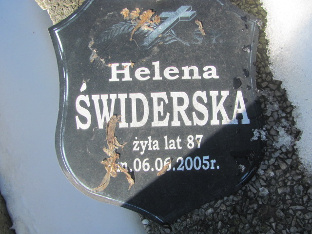 Aniela Świderska Częstochowa Kule - Grobonet - Wyszukiwarka osób pochowanych