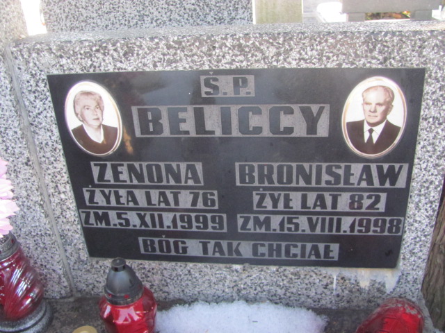 Bronisław Belicki Częstochowa Kule - Grobonet - Wyszukiwarka osób pochowanych