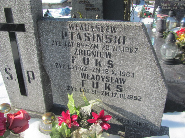 Zbigniew Fuks Częstochowa Kule - Grobonet - Wyszukiwarka osób pochowanych