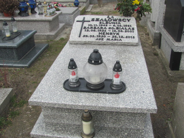 Grób Henryk Szałowski