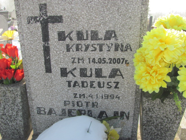 Krystyna Kula Częstochowa Kule - Grobonet - Wyszukiwarka osób pochowanych