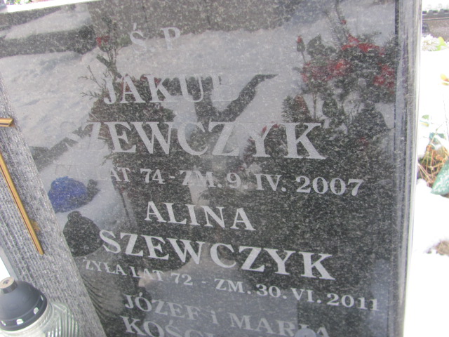 Alina Szewczyk Częstochowa Kule - Grobonet - Wyszukiwarka osób pochowanych