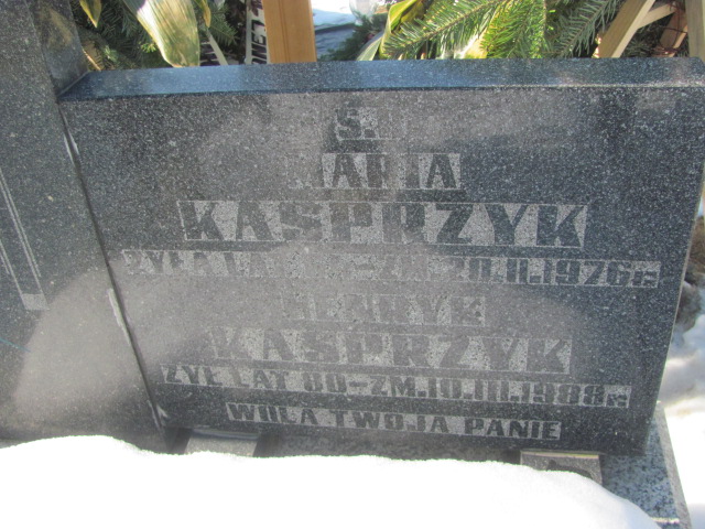 Henryk Kasprzyk Częstochowa Kule - Grobonet - Wyszukiwarka osób pochowanych