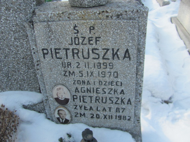 Agnieszka Pietruszka Częstochowa Kule - Grobonet - Wyszukiwarka osób pochowanych