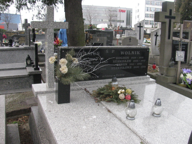 Grób Stanisława Wolnik