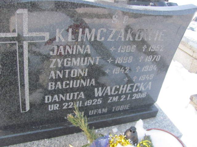 Antoni Klimczak 1941 Częstochowa Kule - Grobonet - Wyszukiwarka osób pochowanych