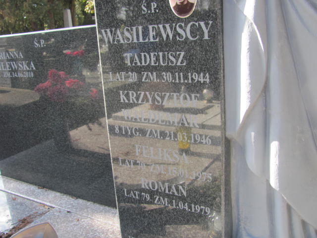 Roman Wasilewski Częstochowa Kule - Grobonet - Wyszukiwarka osób pochowanych